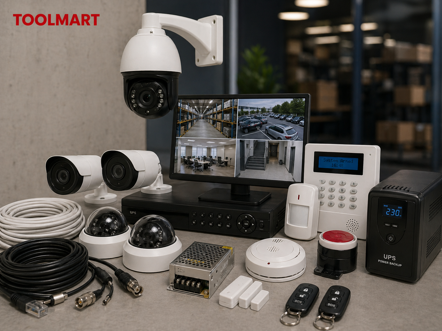 كاميرات مراقبة وأجهزة أمان في العراق