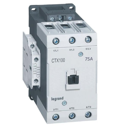 416196Legrandمقبس التحكم ثلاثي الأقطاب من Legrand CTX³ 75A AC-3 معياري