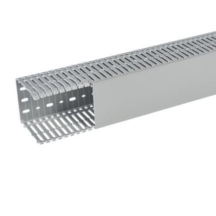 636122Legrandقناة الكابلات ترانسكاب ليجراند 100x100 ملم رمادي PVC