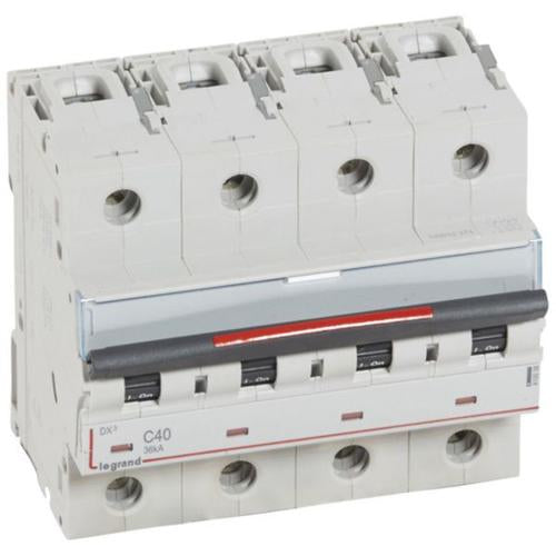 410038Legrandقاطع دورة Legrand DX3 ثلاثي الأقطاب 40A منحنى C