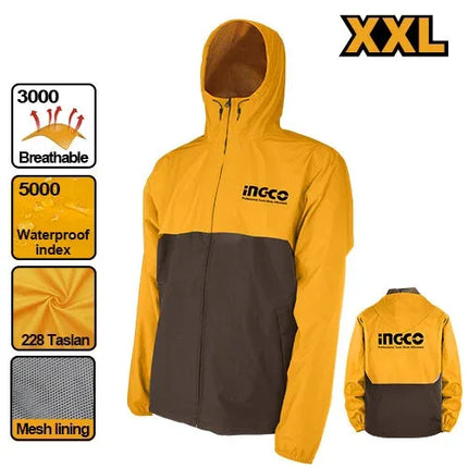 HJATL2281.XXLINGCOبدلة مقاومة للماء INGCO XXL معدات حماية ثقيلة