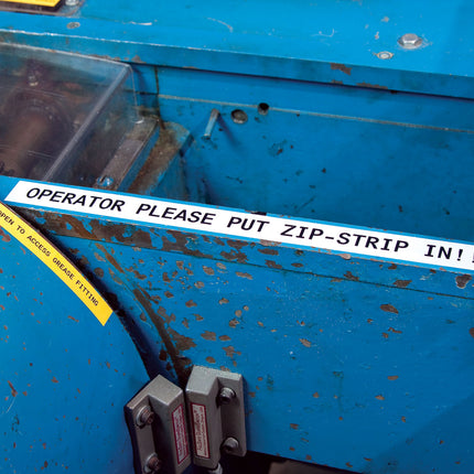 M211 and M210 Glossy White Polyester Component and General Identification Labels