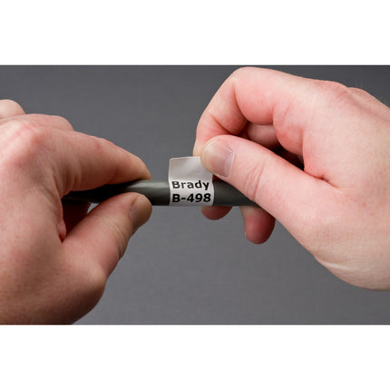 B33 Continuous Matt Topcoated Polyimide Wire Marking Labels
