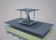 71003142843Mمرساة السقف الدائمة 3M DBI-SALA لأغشية PVC 2100140
