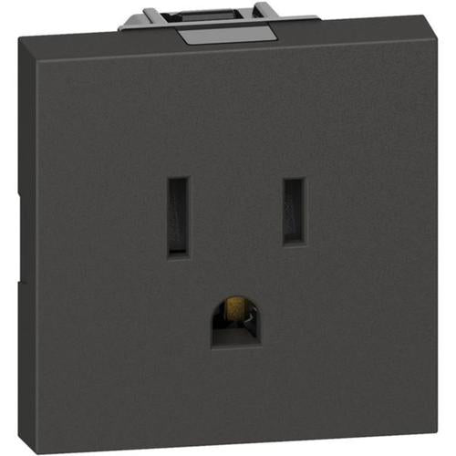 BT-KG4129Legrandمقبس Living Now الأمريكي 2P+E 16A أسود