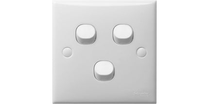 E33/1/2ASchneider Electricمفتاح شنايدر E33/1/2A 10A 3G 1W