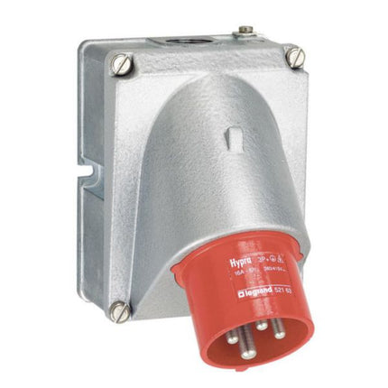 052863Legrandمدخل جهاز لوحة Hypra من Legrand IP44 32A 3P+E معدني