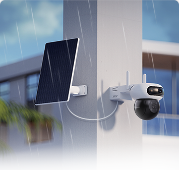 EZVIZ CB90 Dual Kit 4MP Solar Battery Camera