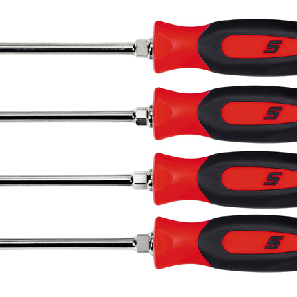 SGTX40BRSnap-Onمجموعة 4 مفكات TORX® Instinct® بقبضة ناعمة نصائح صغيرة حمراء