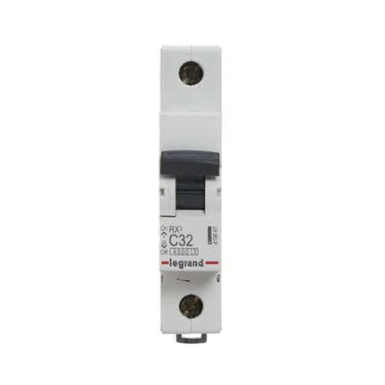 419667Legrandقاطع دائرة Legrand RX3 MCB أحادي القطب 32A منحنى C
