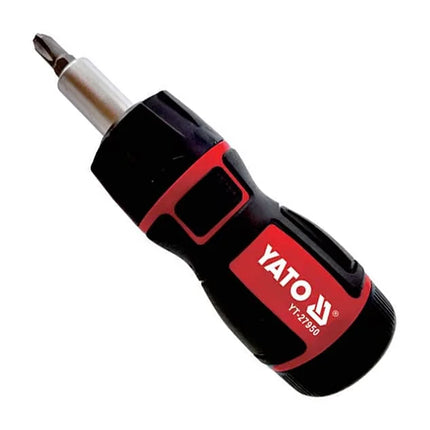 YT-27950Yatoمجموعة مفكات براغي رتشيت ياتو 7 قطع YT-27950