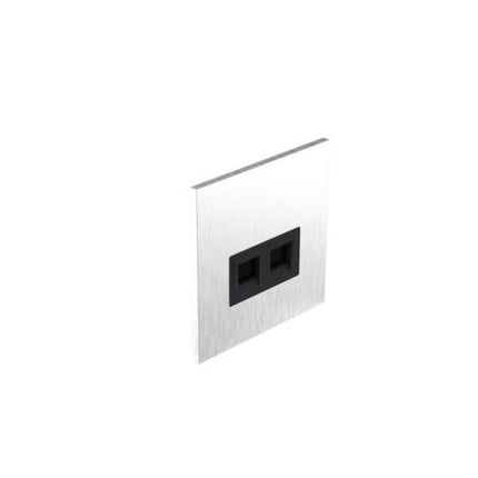 AR-68142Legrandفئة Art d'Arnould RJ45 6 UTP 2 وحدات فولاذ مصقول