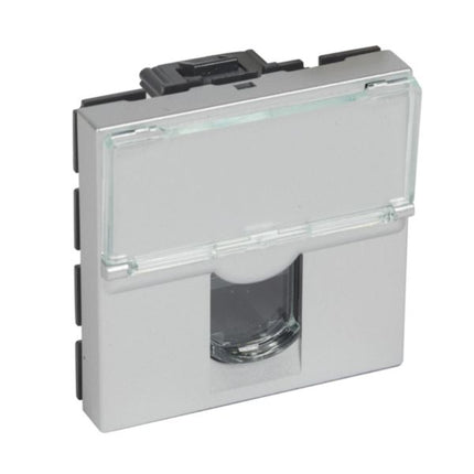 571059Legrandمقبس RJ45 من Legrand Arteor الفئة 6 UTP بـ 2 وحدات ألومنيوم