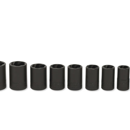 209TFSMYASnap-Onمجموعة مقابس تويست 9 قطع 3/8 بوصة