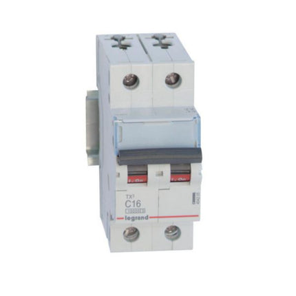404205Legrandقاطع دارة Legrand TX3 ثنائي القطب 16A منحنى C