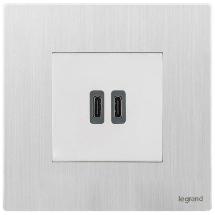 281210BALegrandشاحن USB Mallia Senses بـ 2 وحدات 30W مع تقنية Power Delivery