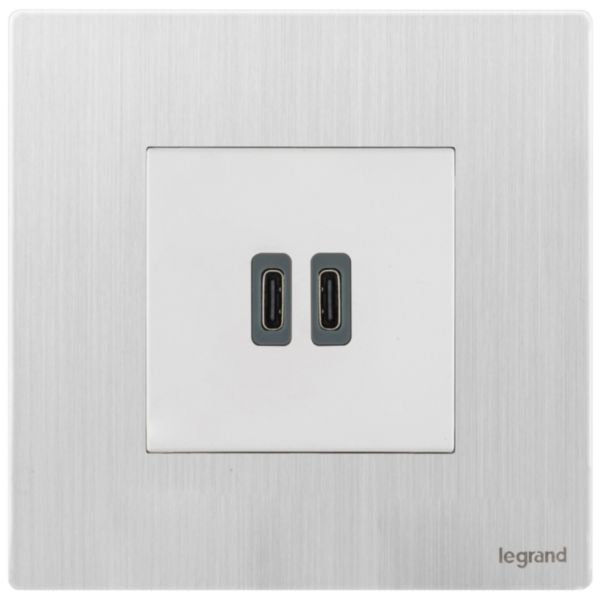 281210BALegrandشاحن USB Mallia Senses بـ 2 وحدات 30W مع تقنية Power Delivery