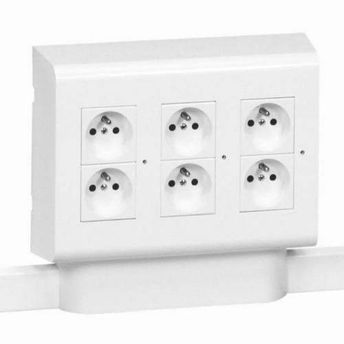 031622Legrandإطار موزاييك 3x4 وحدات DLP DLPlus أبيض