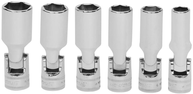 206SFSUMSnap-Onمجموعة مقابس سناب أون فلانك درايف المترية 6 قطع