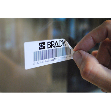 76 mm Core Removable Glossy Polyester Labels