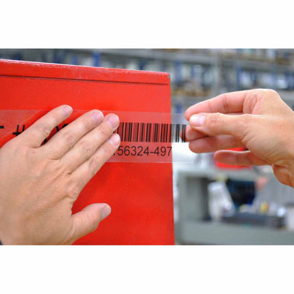 B33 Series Clear Polyester Component and Barcode Labels