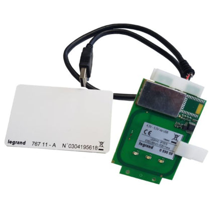 059059Legrandقارئ RFID لمحطة الشحن Green'up Premium من LEGRAND مع مجموعة الاتصالات IP