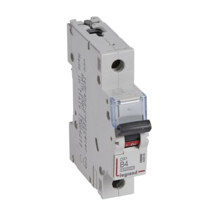 408868Legrandقاطع دارة Legrand DX3 أحادي القطب 4A منحنى B 10kA