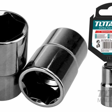 THTST12121Total ToolsTHTST12121 مقبس سداسي 1/2 بوصة