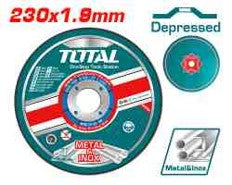 TAC2212301Total Toolsقرص قطع معدني مضغوط توتال 230*3.0 مم - 9 بوصة (TAC2212301)