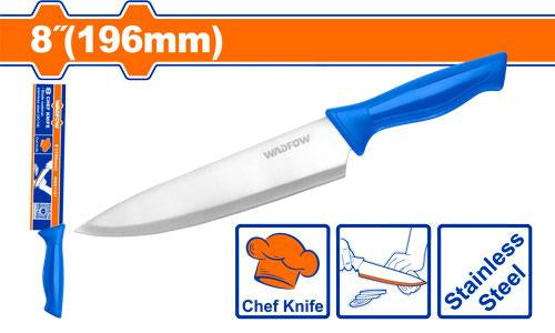 WKK1181Wadfowسكين الشيف WADFOW مقاس 8 بوصات من الفولاذ المقاوم للصدأ