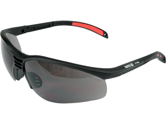 YT-7364Yatoنظارات الأمان YATO YT-7364 عدسات بولي كربونيت رمادية
