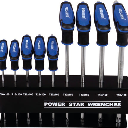 ‎TX T-handle screwdriver set 9 pcs | 4180