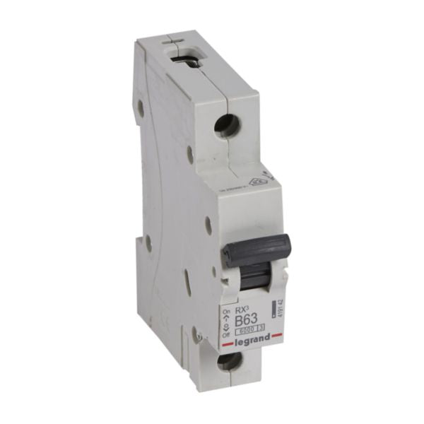 419142Legrandقاطع دارة Legrand RX3 بقطب واحد 63A منحنى B