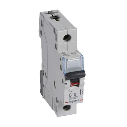 403432Legrandقاطع دارة Legrand MCB TX3 6000A أحادي القطب 10A منحنى C