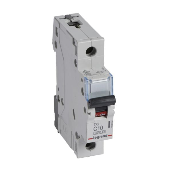 403432Legrandقاطع دارة Legrand MCB TX3 6000A أحادي القطب 10A منحنى C