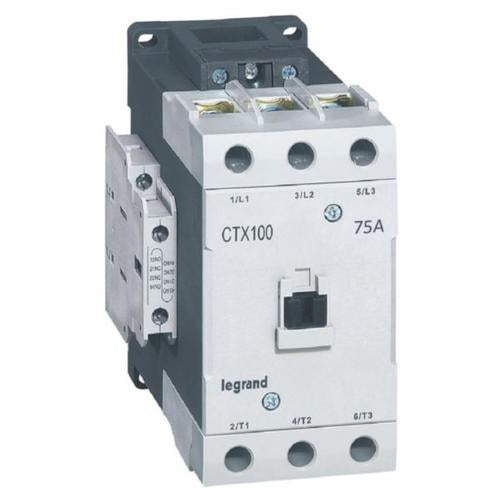 416184Legrandمقبس تحكم Legrand CTX³ ثلاثي الأقطاب 75A AC-3 بمحطات برغي