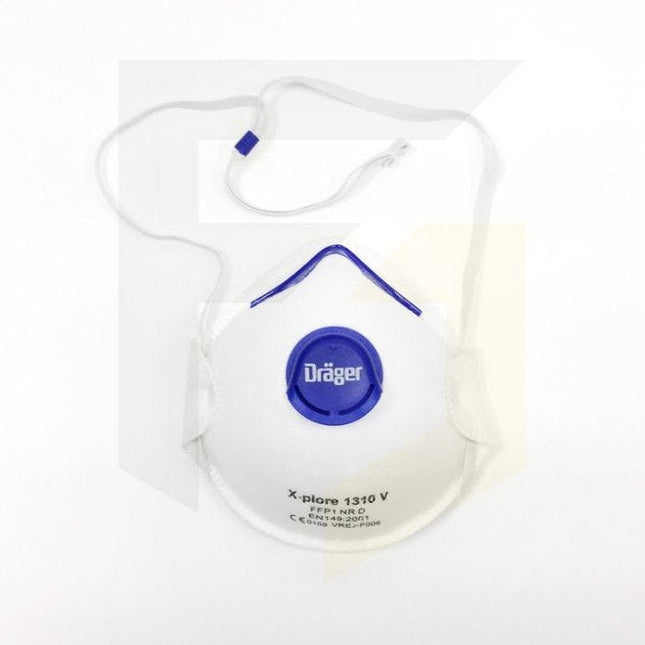 3951212Drägerقناع Drager X-plore 1310 FFP1-V للوجه القابل للتصرف عبوة 10