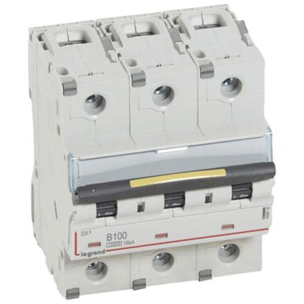 409016Legrandقاطع دورة Legrand DX3 ثلاثي الأقطاب 100A منحنى B