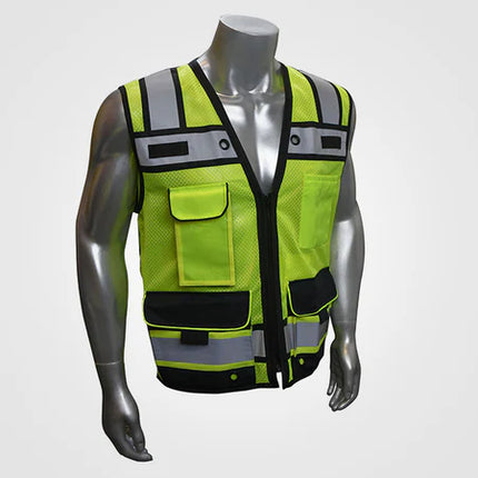 Yellow Traffic Safety Suit High Visibility Work Wear