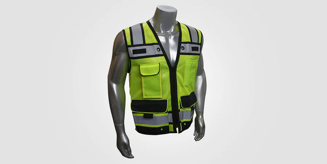 Yellow Traffic Safety Suit High Visibility Work Wear