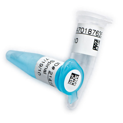 76 mm Core Polyester Chemical Resistant Laboratory Labels with Vial Top