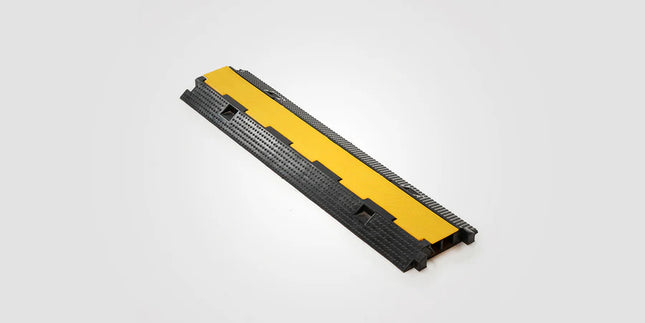 Electric Cable Speed Bump 2 Channels Professional Safety