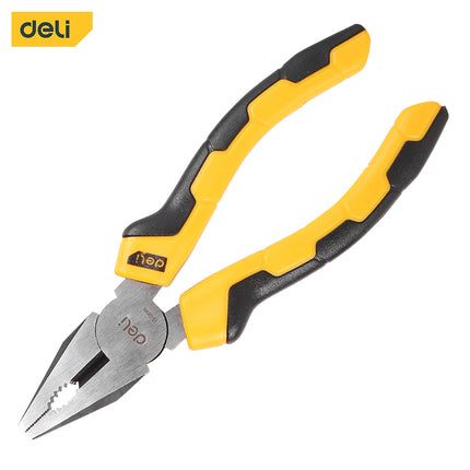 Deli Combination Pliers 6 Inch Yellow , EDL2006