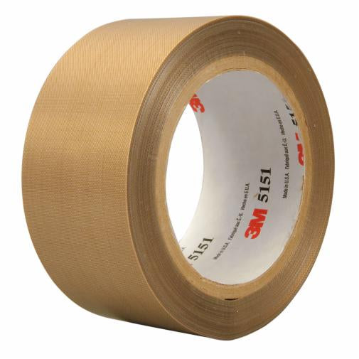 006380601407723Mشريط PTFE الزجاجي من 3M للأغراض العامة 5151PL بني فاتح