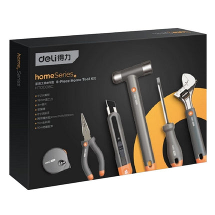 Deli Home Series Gray 8 Piece Tool Set , HT0008C