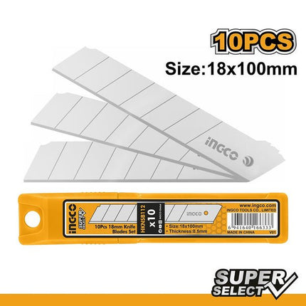 HKNSB112INGCO10pcs Blades Set