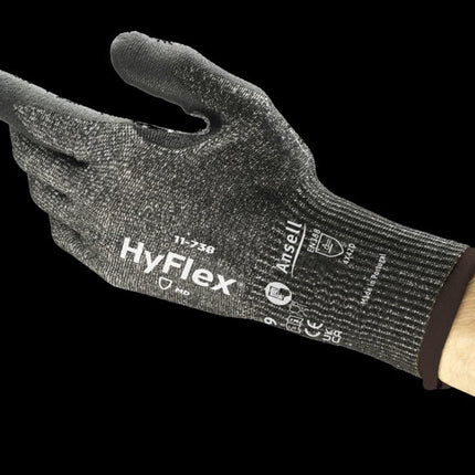 11-738Ansellقفازات HyFlex 11-738 مقاومة للقطع ومتينة