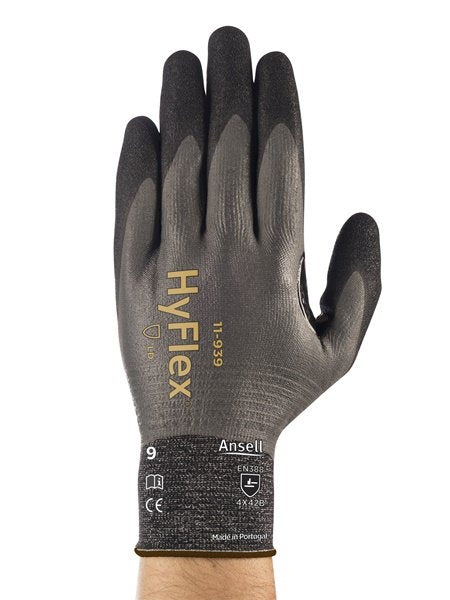 11-939Ansellقفازات العمل الخفيفة HyFlex 11-939