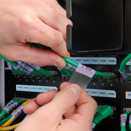 SelfLaminating SelfExtinguishing Tedlar Wrap Around Label for M710 and BMP71