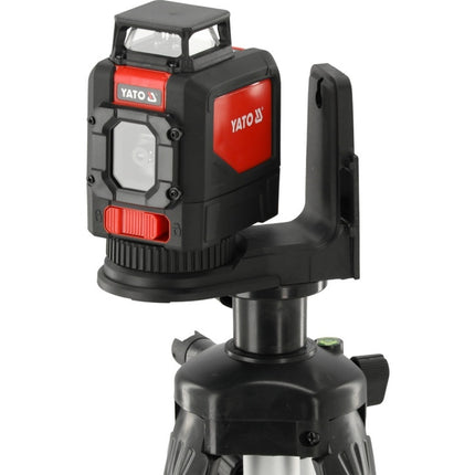 YT-30440Yatoمستوى ليزر YATO متقاطع 360 درجة 5 شعاع أخضر 30 متر
